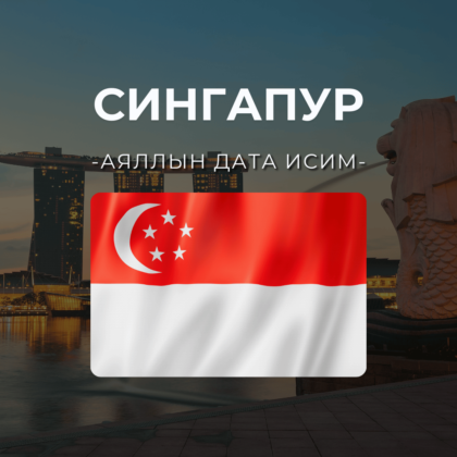 Сингапур 5GB | 30 хоног